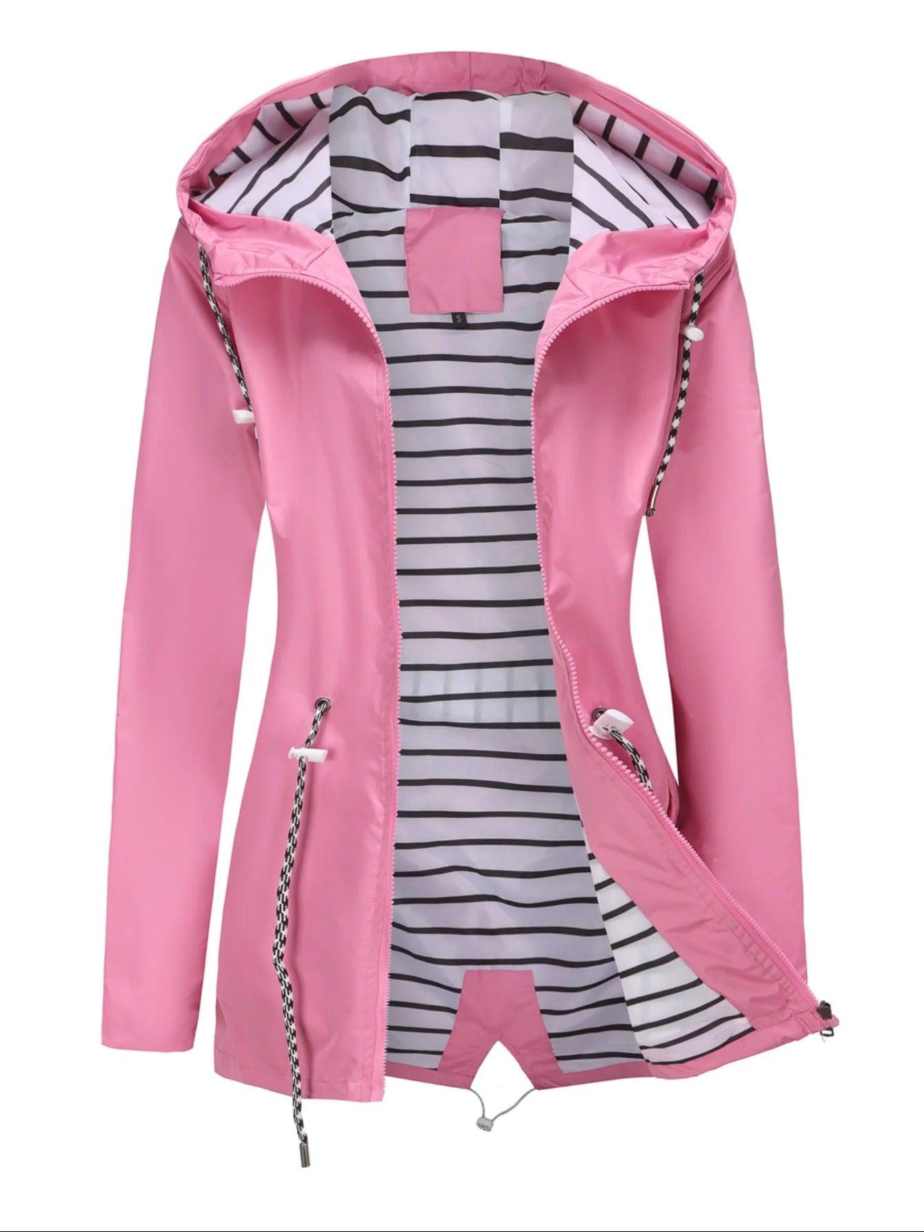 Nathalie – Lange Wasserdichte Jacke