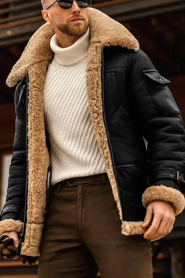 Amadeo – Modische Lederjacke