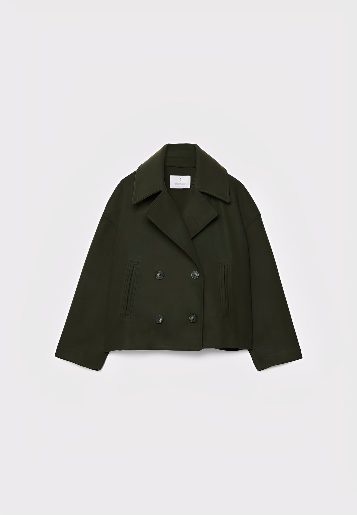 Claire – Kurze Elegante Doppelreihige Jacke