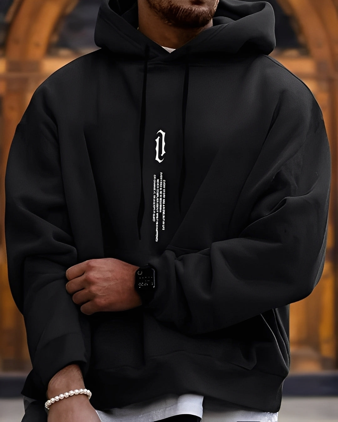 Clayton - Stilvoller und lässiger Herren-Hoodie mit Aufdruck