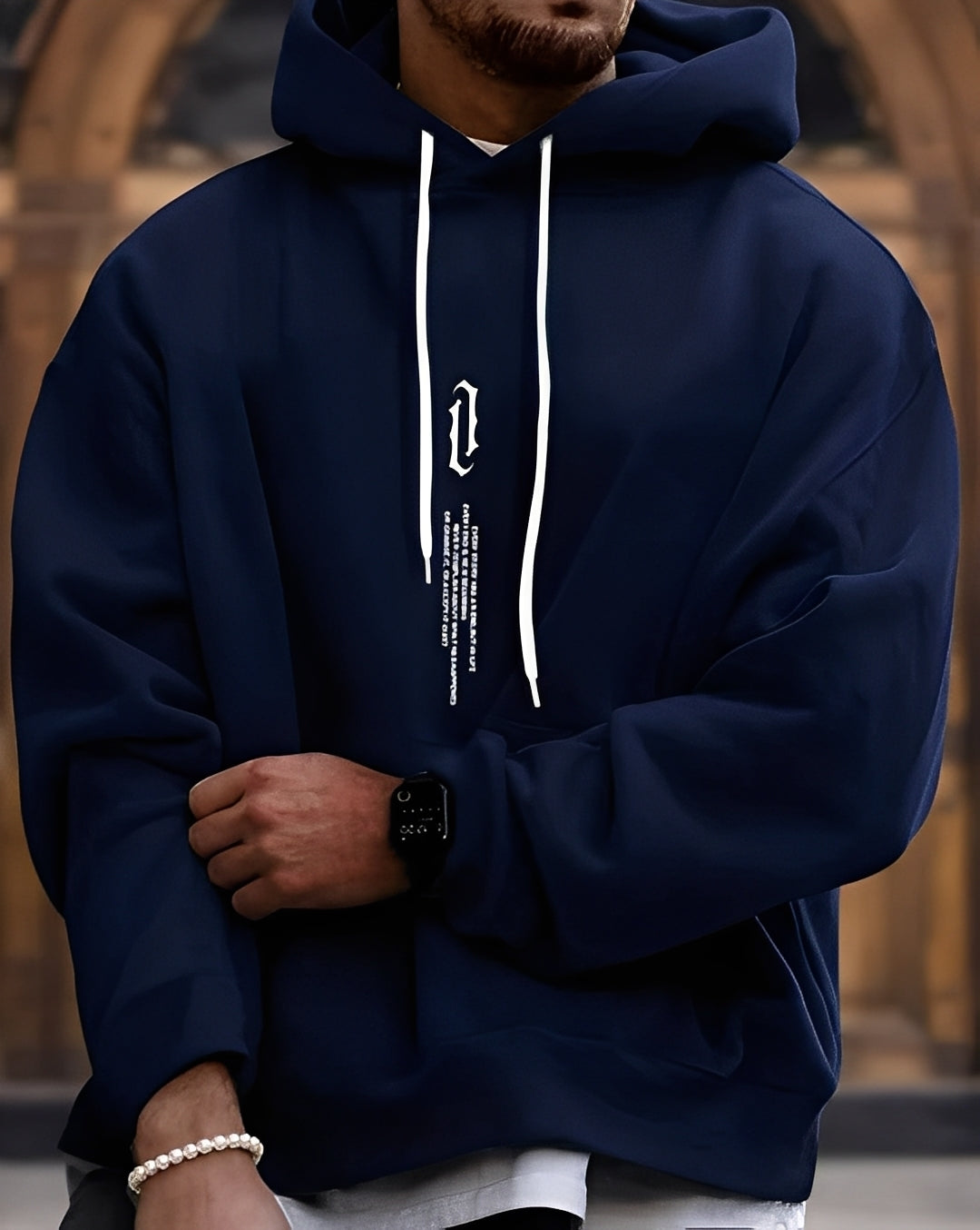 Clayton - Stilvoller und lässiger Herren-Hoodie mit Aufdruck