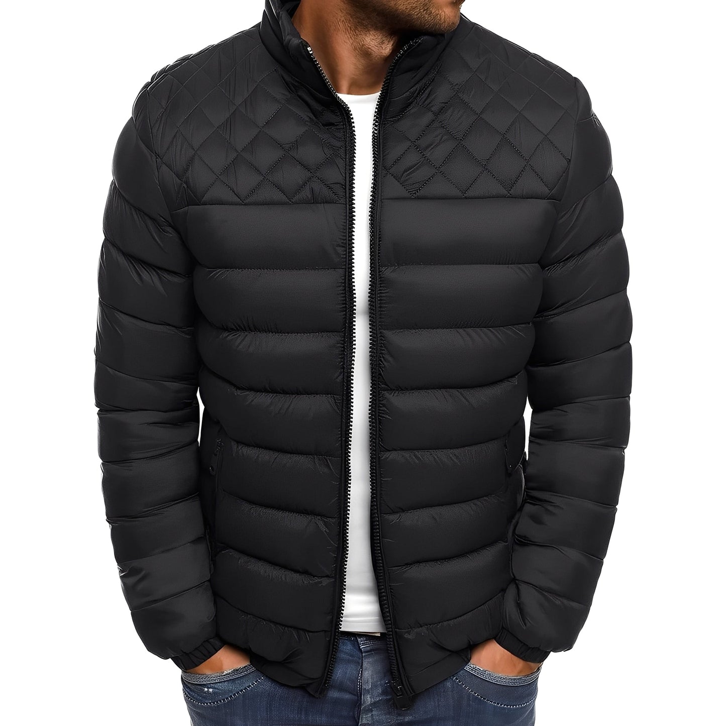 Jeffry - Elegante, windbeständige Outdoorjacke für Herren