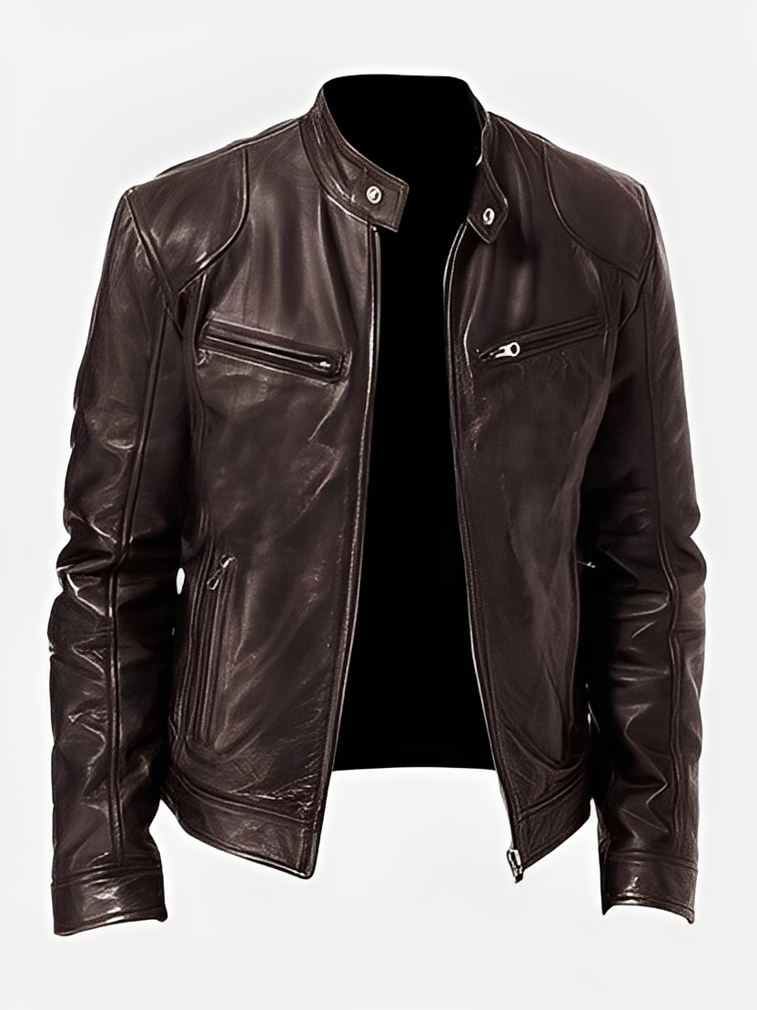 Clifford - Zeitlose und wandelbare Herrenlederjacke