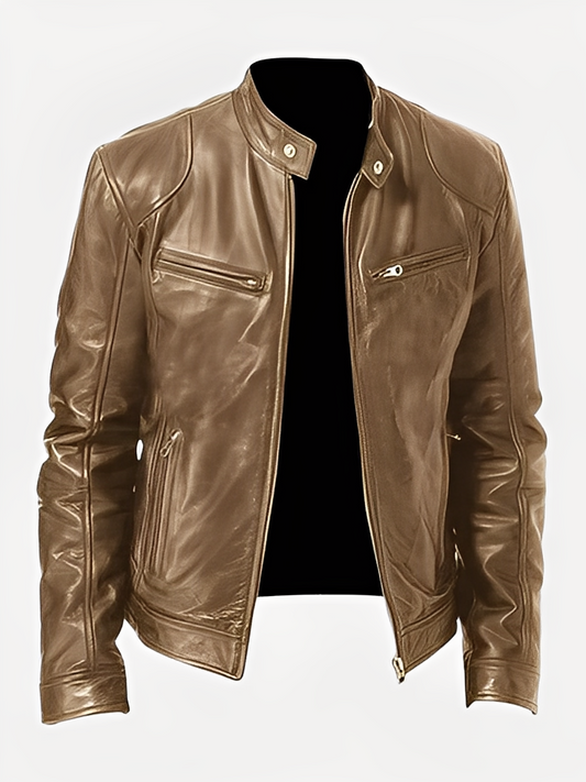 Clifford - Zeitlose und wandelbare Herrenlederjacke