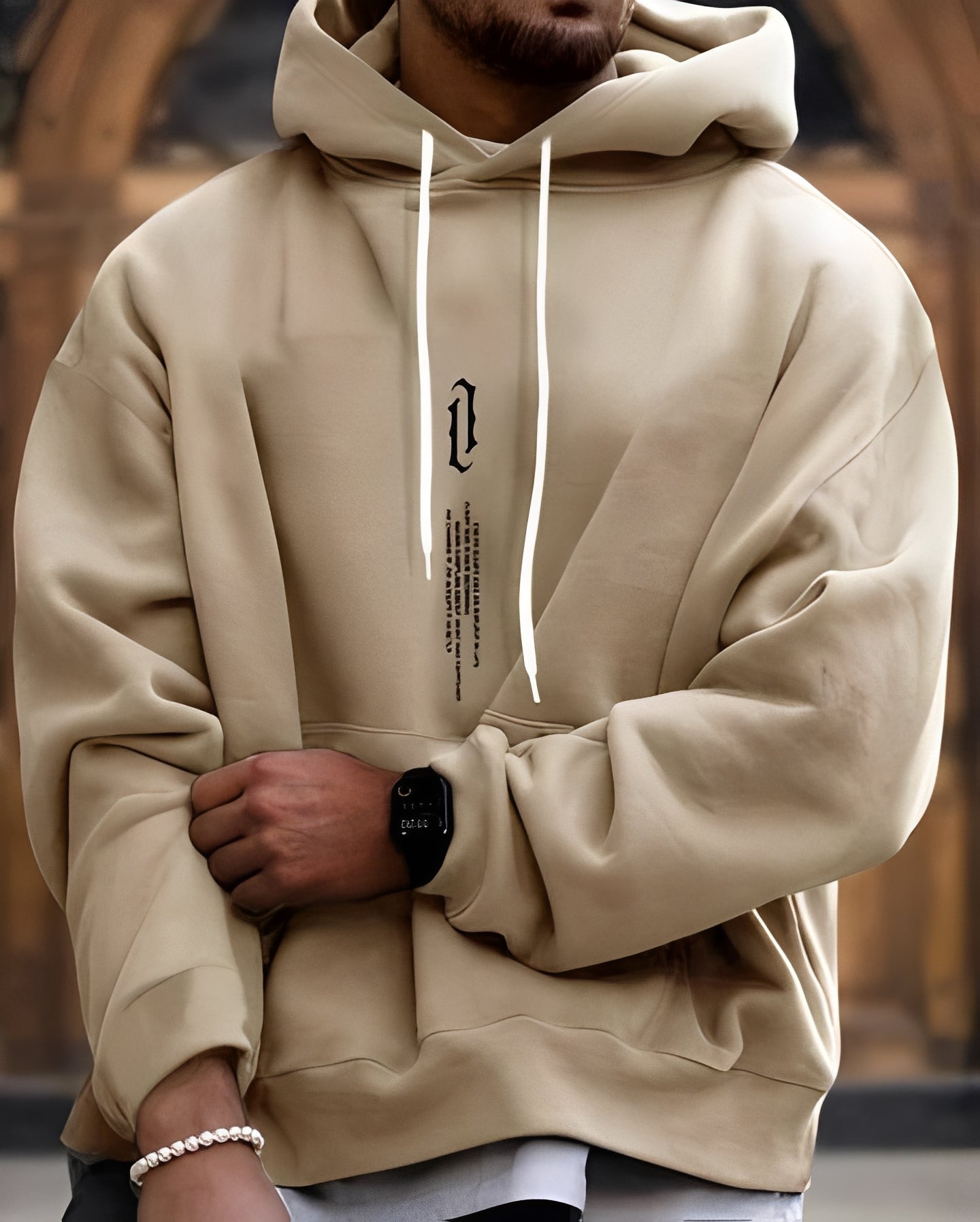 Clayton - Stilvoller und lässiger Herren-Hoodie mit Aufdruck