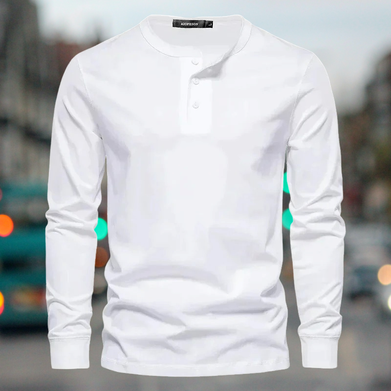 Felix – T-Shirt – Langarm Freizeitpassform