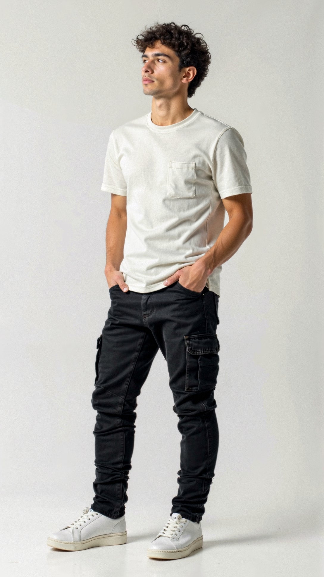 Casper – Stretch-Cargo-Jeans