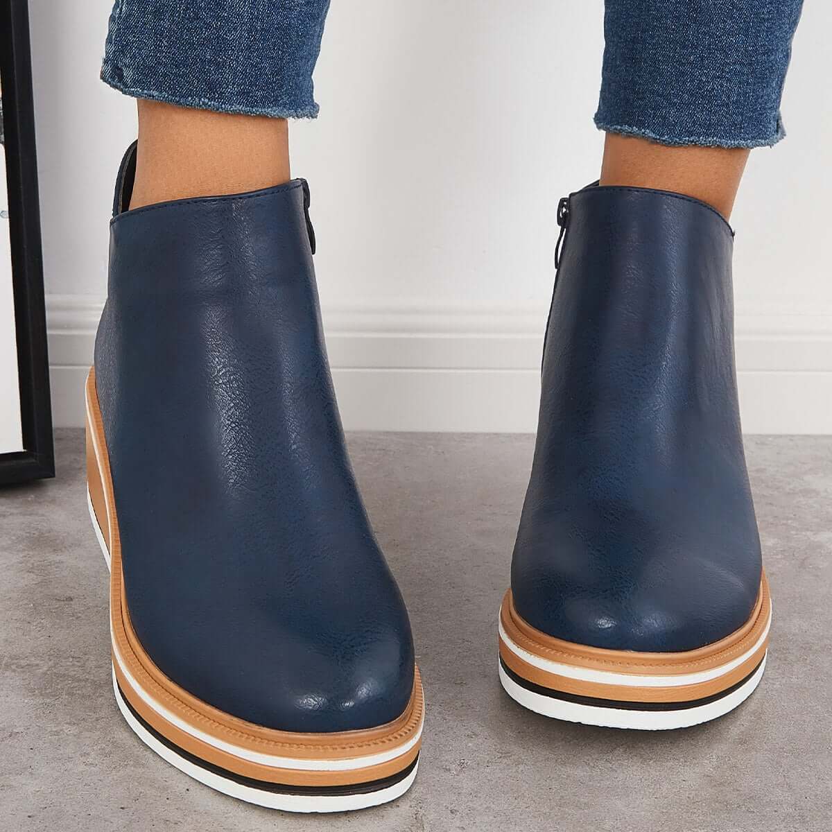 Danielle – Modische Plateaustiefel