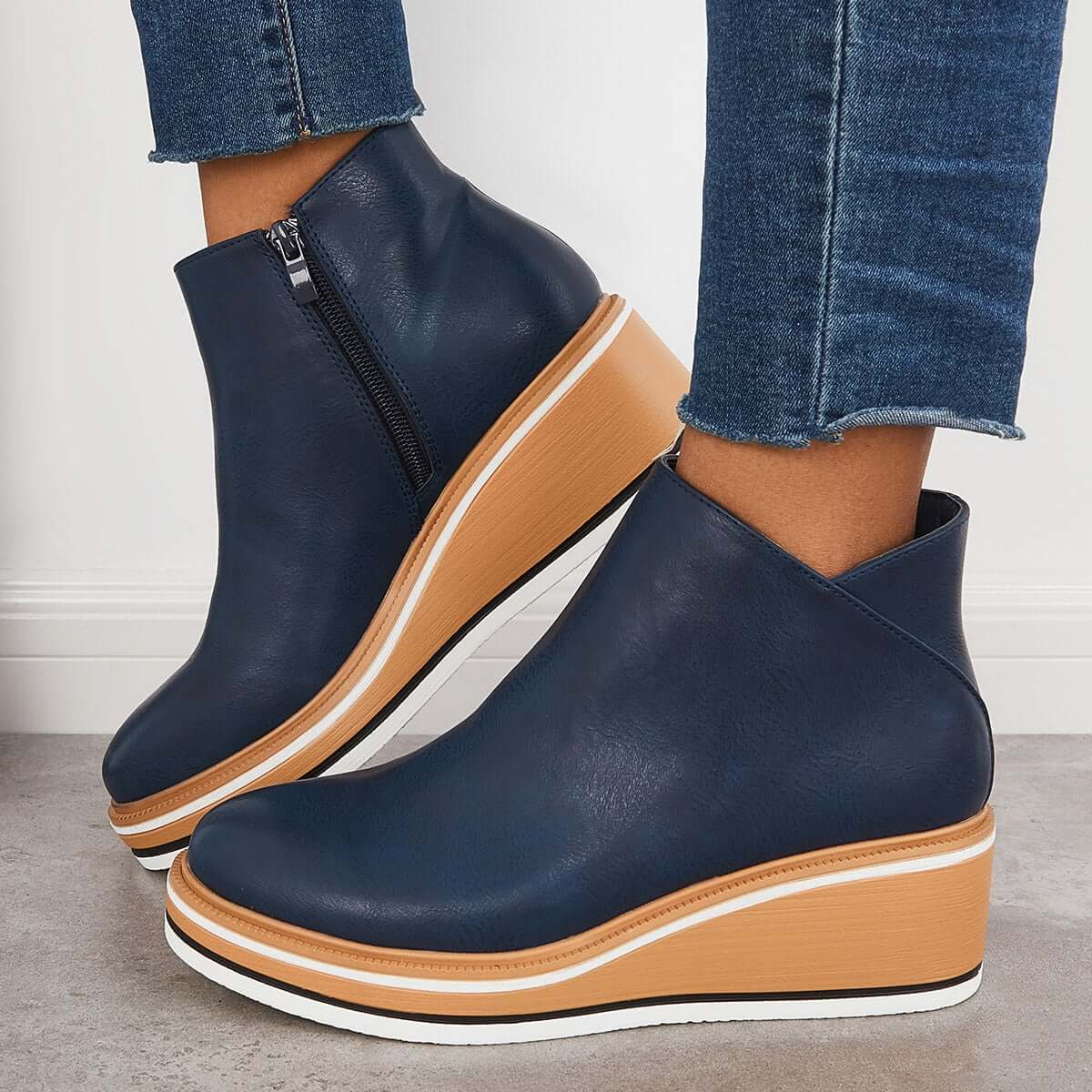 Danielle – Modische Plateaustiefel