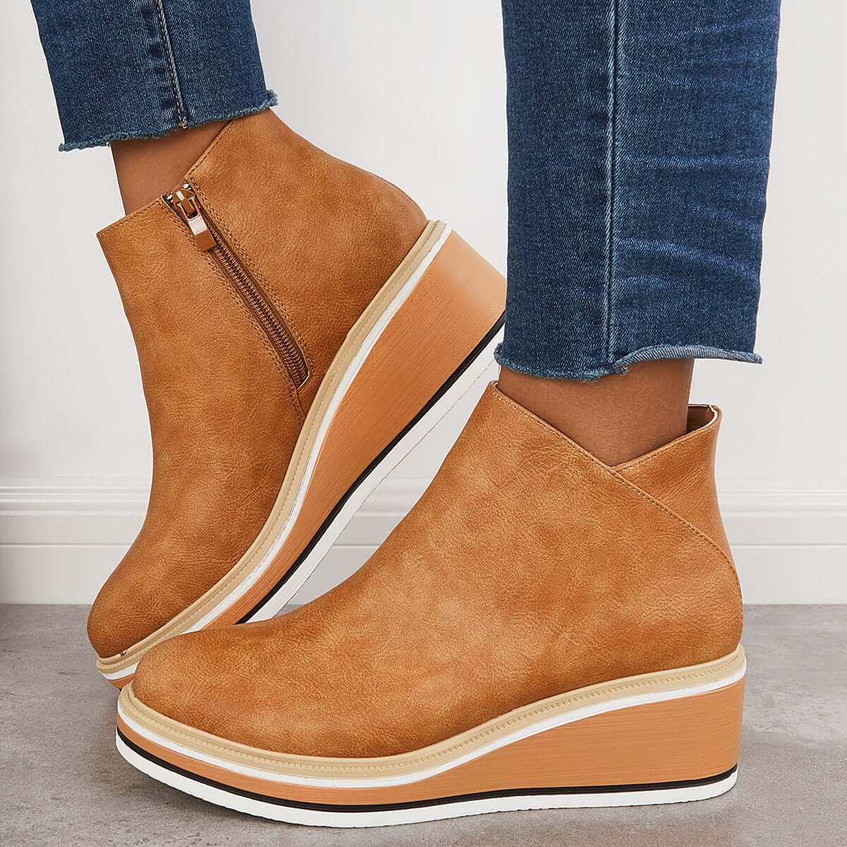 Danielle – Modische Plateaustiefel