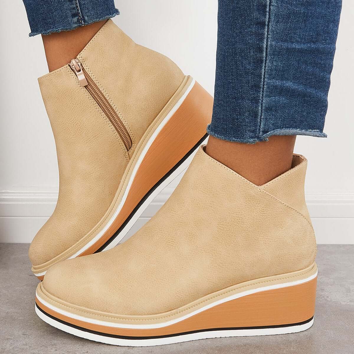 Danielle – Modische Plateaustiefel