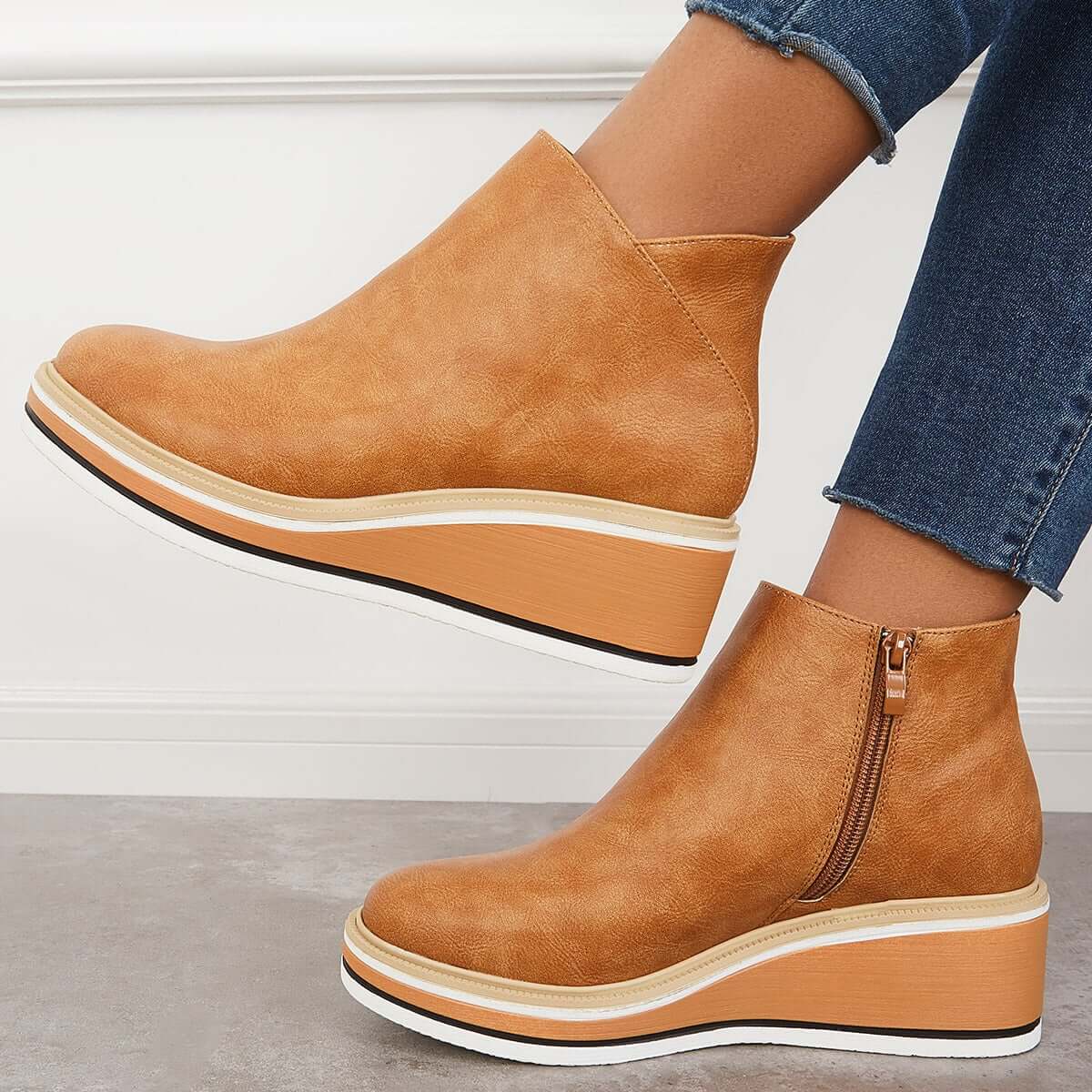 Danielle – Modische Plateaustiefel