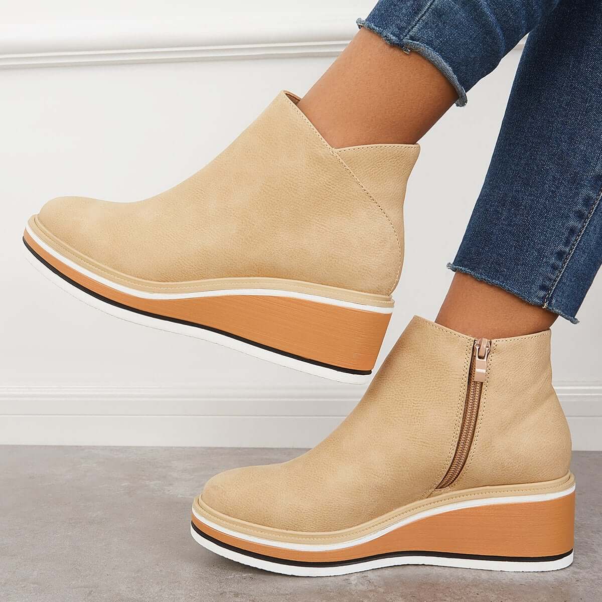 Danielle – Modische Plateaustiefel