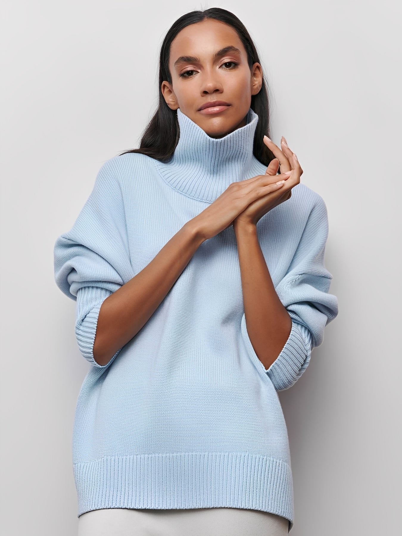 Marva - Eleganter Damenrollkragenpullover, der wärmt