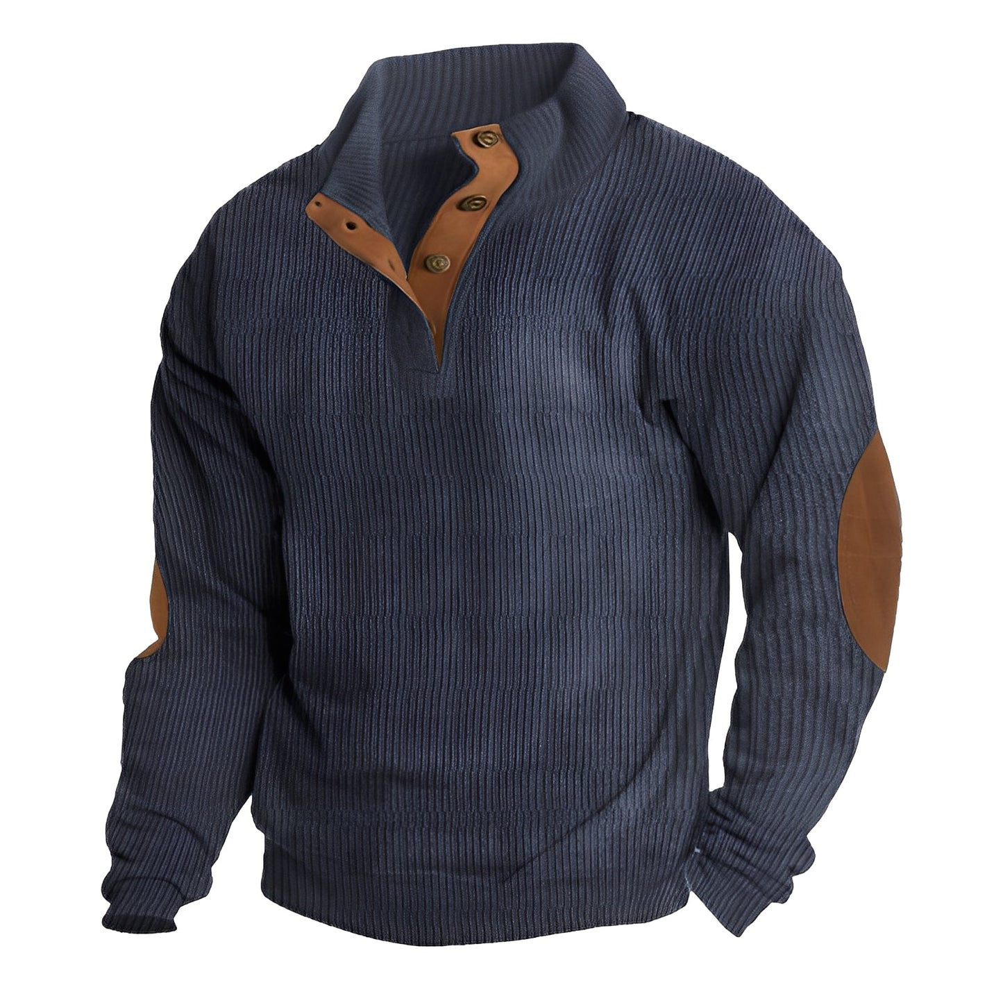 Clark - Komfortabler und lässiger Herren-Cordpullover