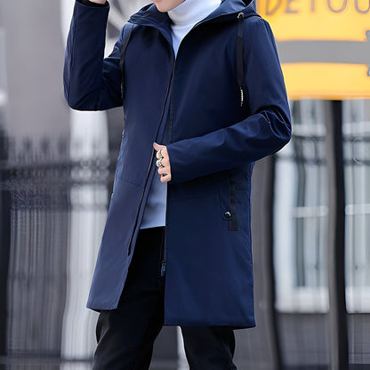 Lucas - Komfortable, dicke, wasserdichte Männerjacke mit Kapuze