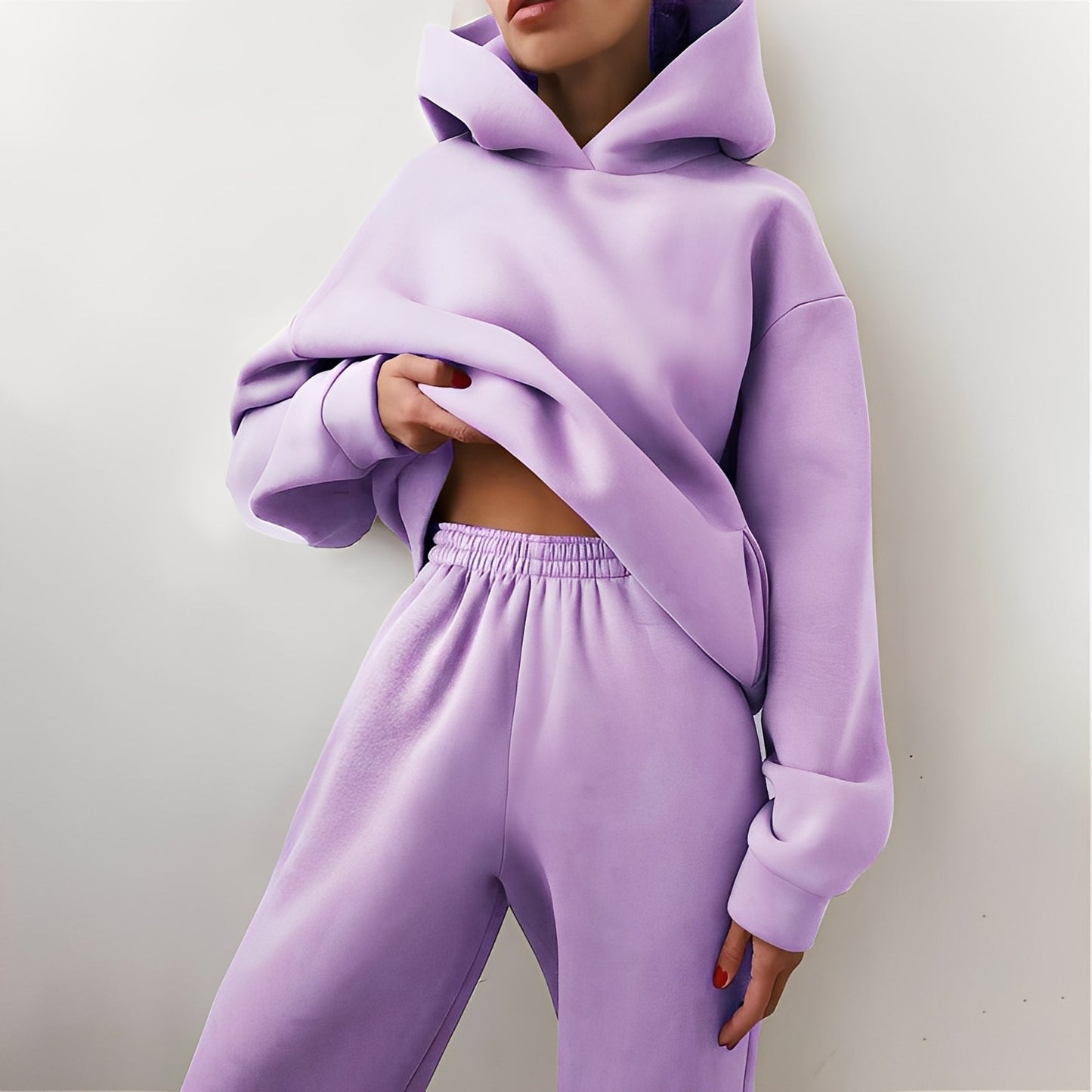 Wenona - Bequemes Hoodie-Freizeitset für Frauen