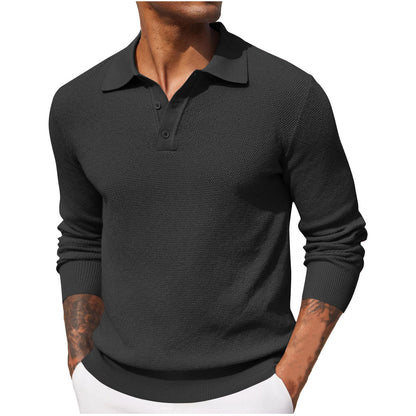 Jerrod - Elegantes Herren-Langarm-Polohemd