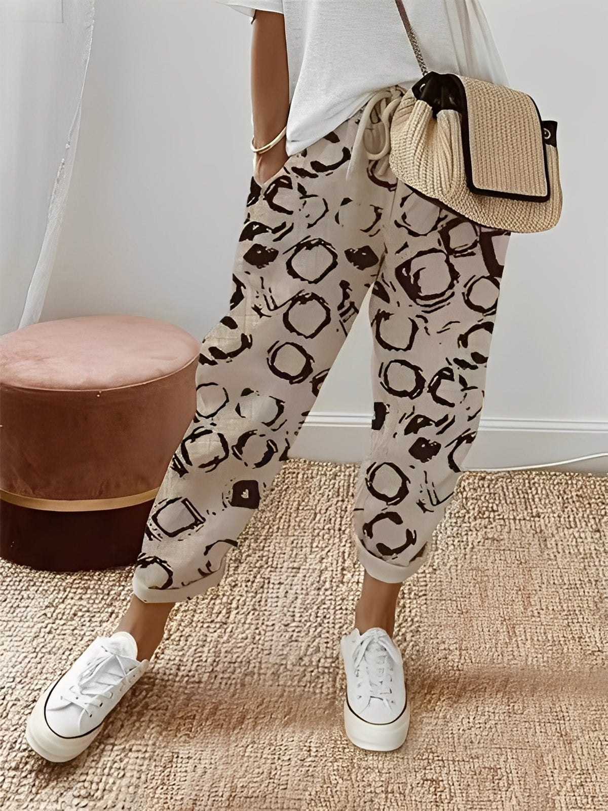 Amélia - Elegante Baumwollhose für Frauen