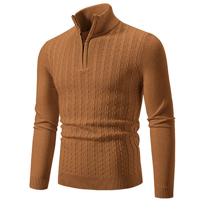 Derryl - Eleganter Herrenpullover mit Zopfmuster