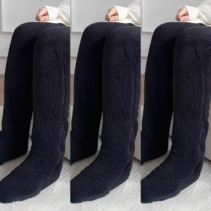 Camellia - Warme, kniehohe Wintersocken für Damen