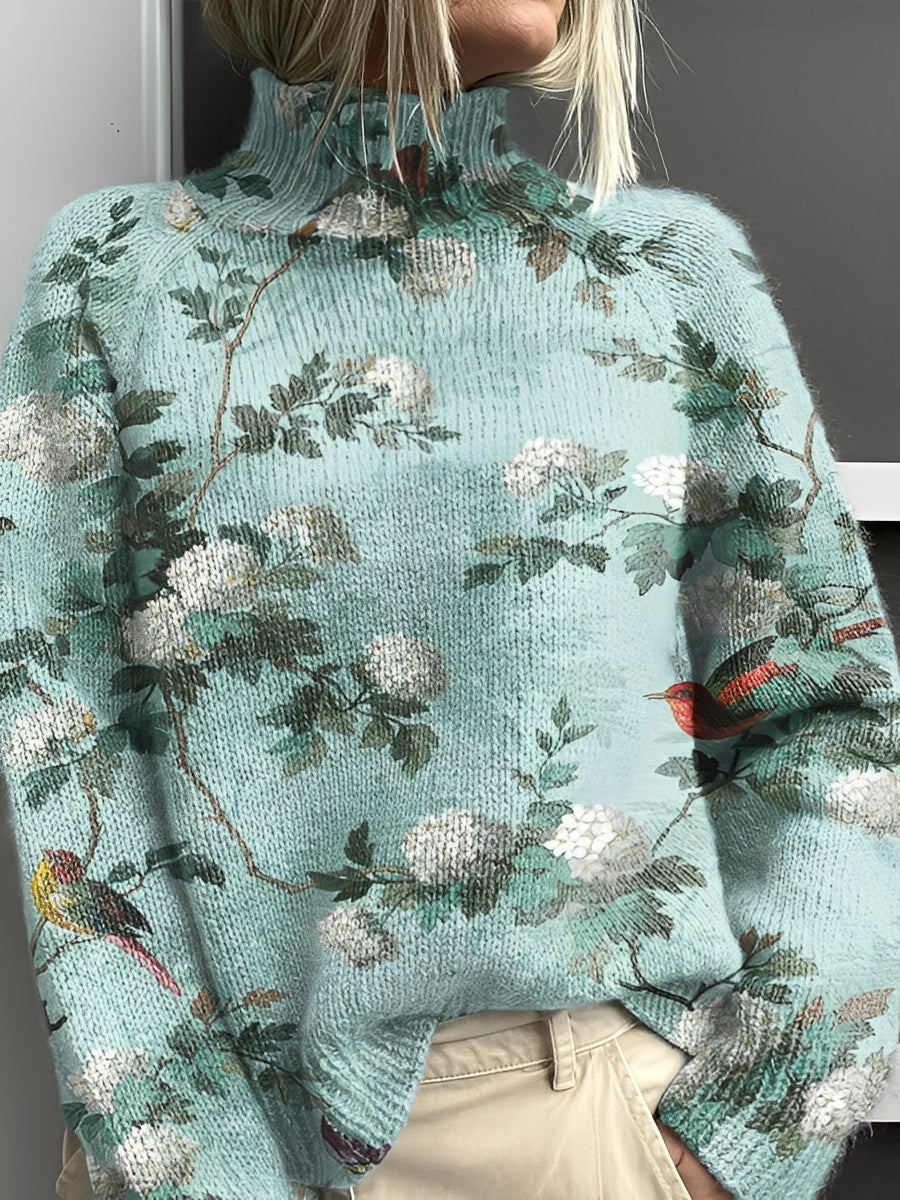 Amy - Eleganter Damen-Rollkragenpullover