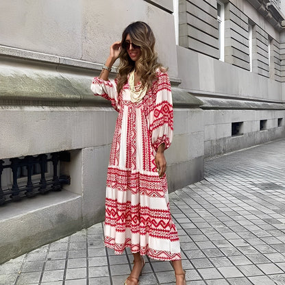 Irénée - Elegantes Boho-Kleid für Frauen
