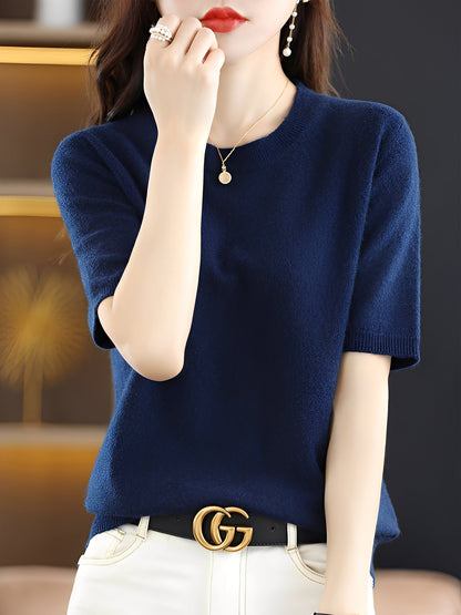 Blandine - Kurzarmpullover für Damen