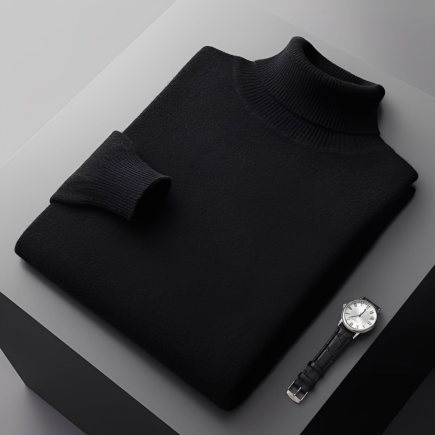 Osborn - Eleganter Kaschmir-Rollkragenpullover für Herren