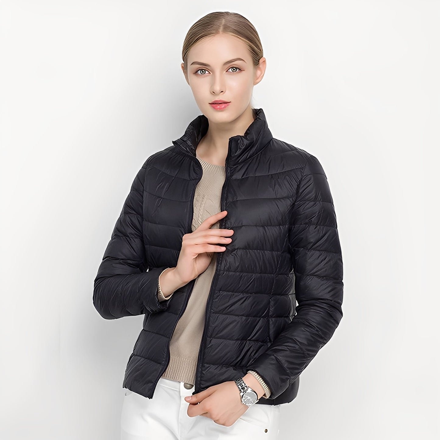 Bethel - Eng anliegende warme Damen-Steppjacke