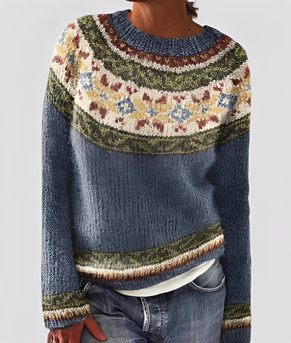 Christal - Damen-Wollpullover, elegant und leger geschnitten