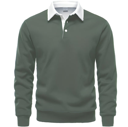 Sonnie - Herren-Langarm-Poloshirt für Komfort