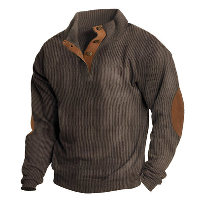 Clark - Komfortabler und lässiger Herren-Cordpullover