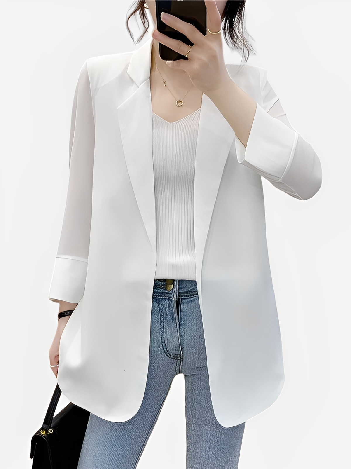 Joselyn - Damenstrickblazer mit schicker Struktur