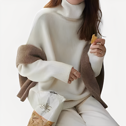 Amilia - Eleganter und lässiger Damen Rollkragenpullover