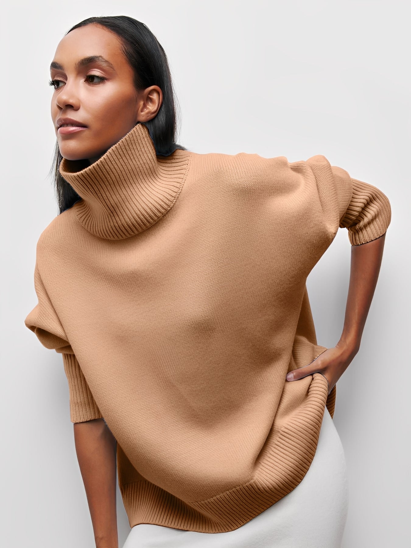 Marva - Eleganter Damenrollkragenpullover, der wärmt