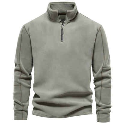 Nicholas - Eleganter Herren-Fleecepullover mit Reißverschluss