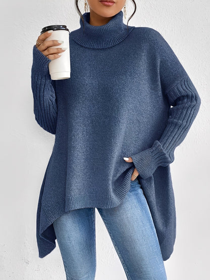 Jessica - Komfortabler Kaschmir-Rollkragenpullover für Damen