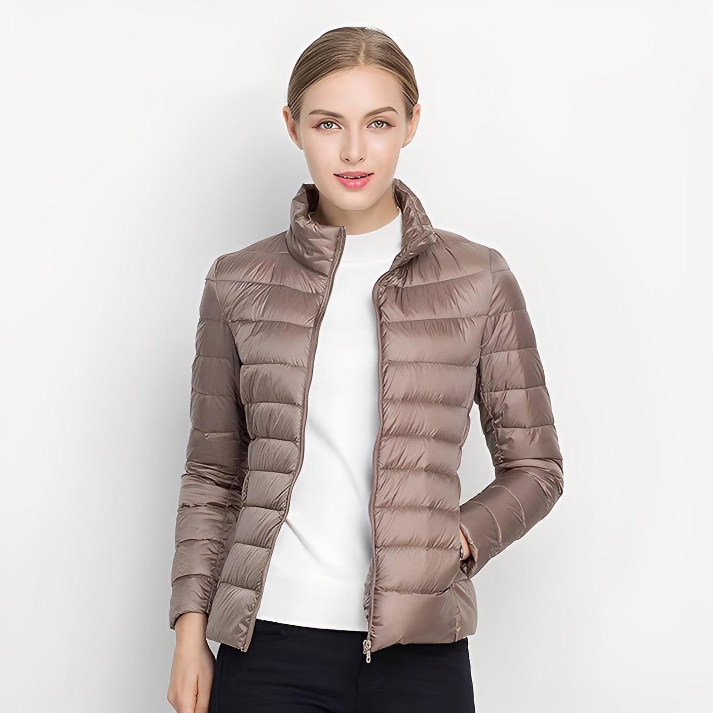 Bethel - Eng anliegende warme Damen-Steppjacke