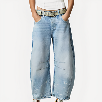 Celestine - Damen-Jeans mit weitem, klassisch inspiriertem Stil