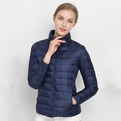 Rena - Elegante, leichte Damen-Daunenjacke