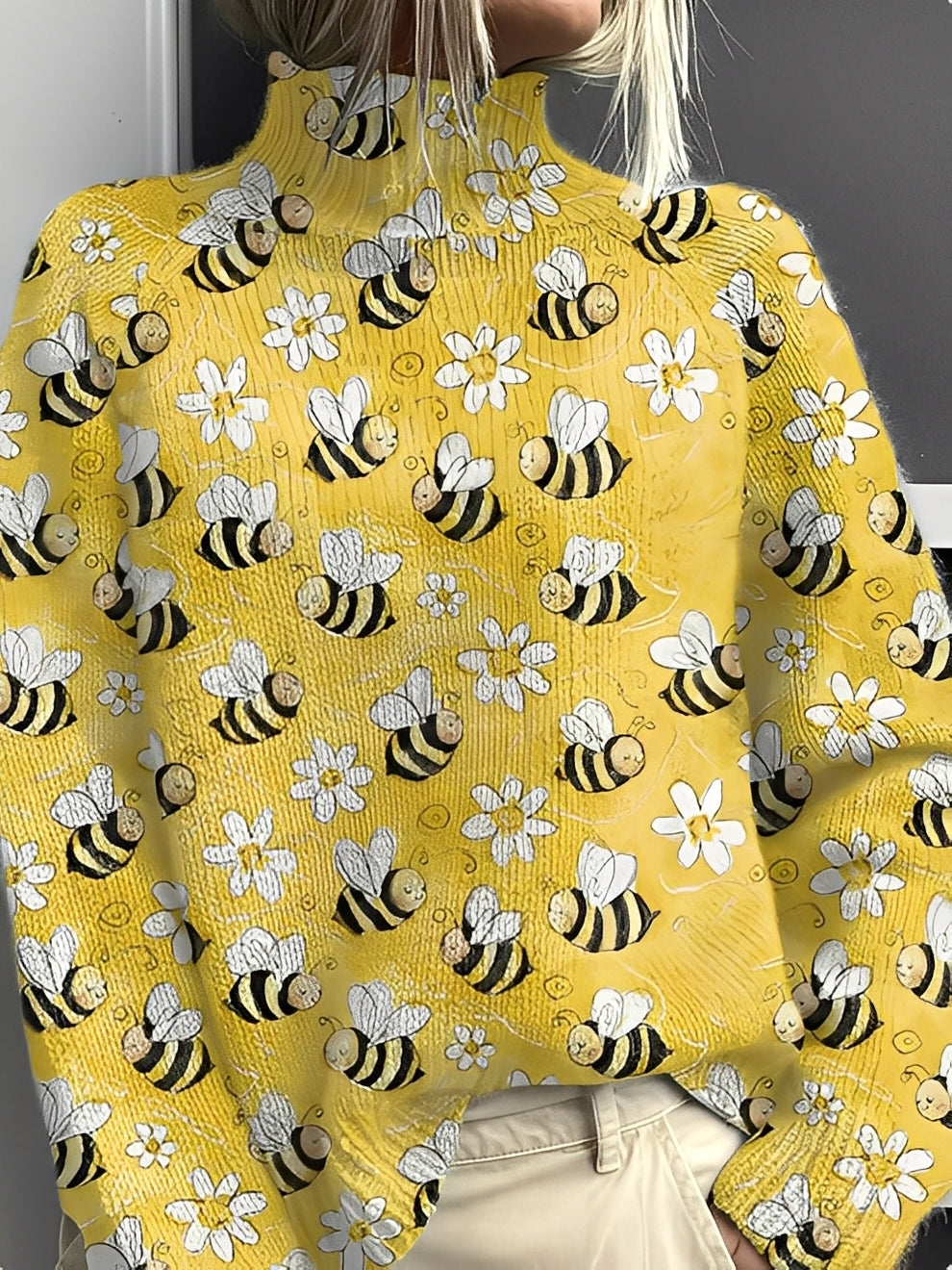 Amy - Eleganter Damen-Rollkragenpullover