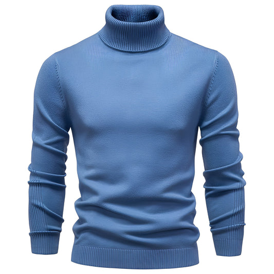 Carson - Schmal geschnittener Herrenpullover aus Kaschmir