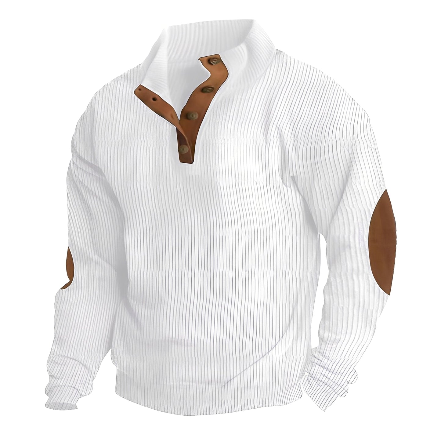 Clark - Komfortabler und lässiger Herren-Cordpullover