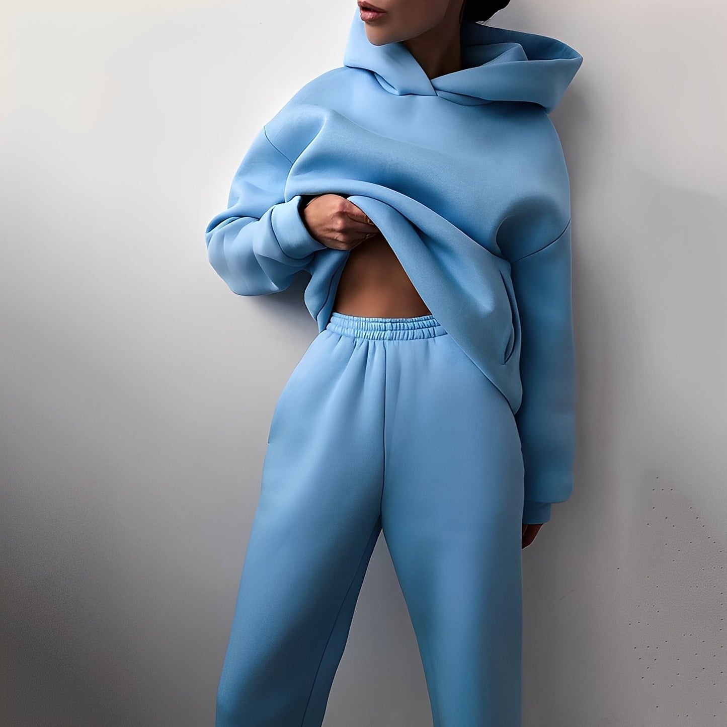 Wenona - Bequemes Hoodie-Freizeitset für Frauen