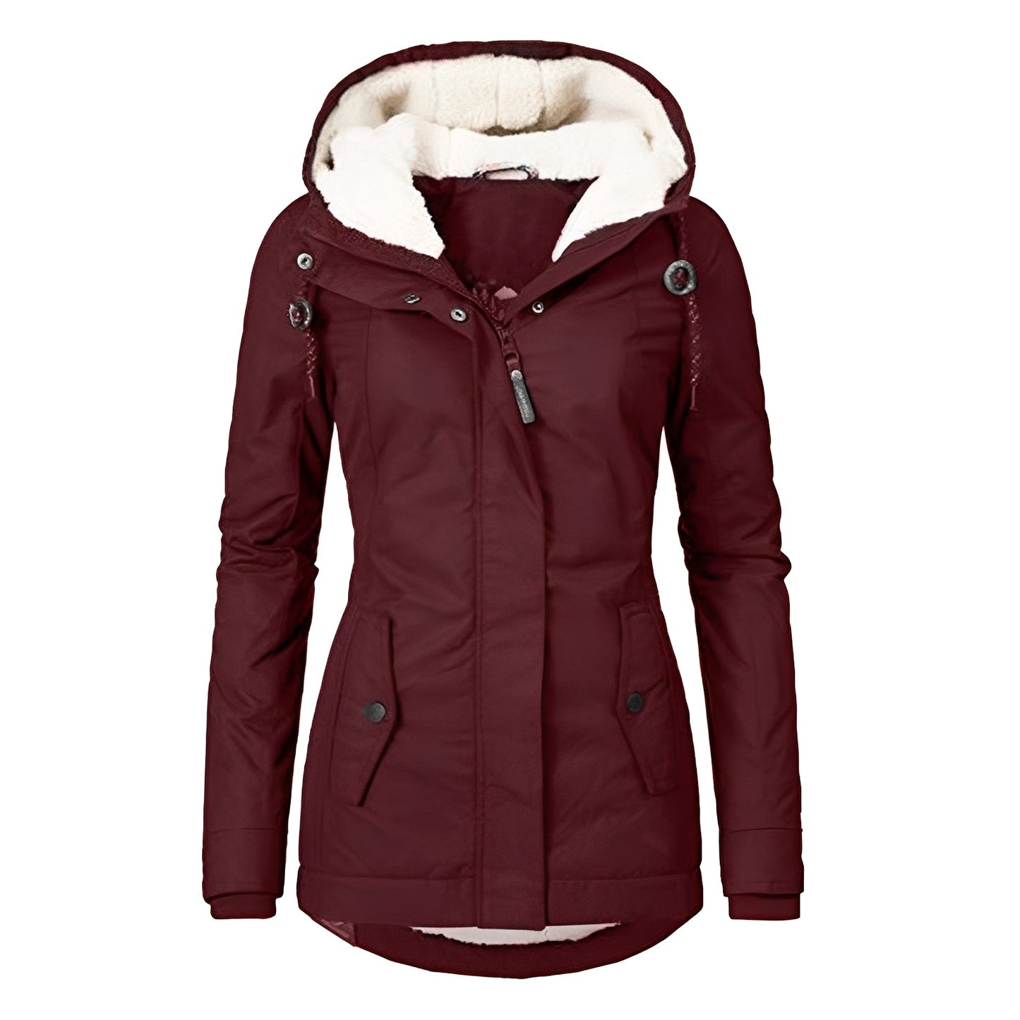 Earleen - Angenehme Damen-Sherpa-Fleecejacke
