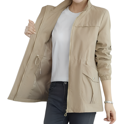 Gwenda - Modische Frauenjacke mit anpassbarer Taille