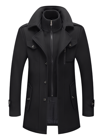 Philip - Stilvoller Herren-Trenchcoat mit Taschen