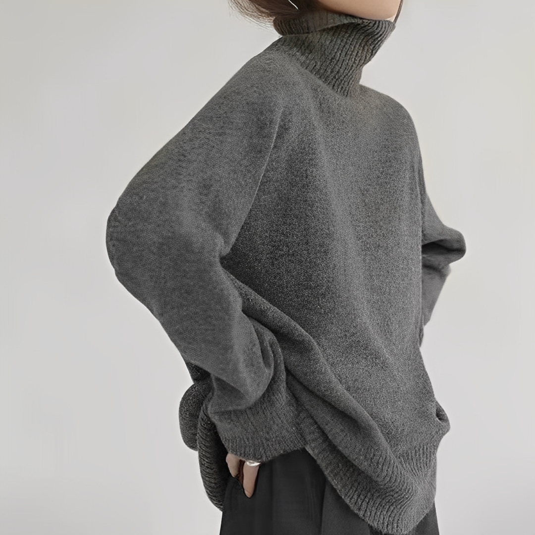 Ophélie - Eleganter Rollkragenpullover für Damen