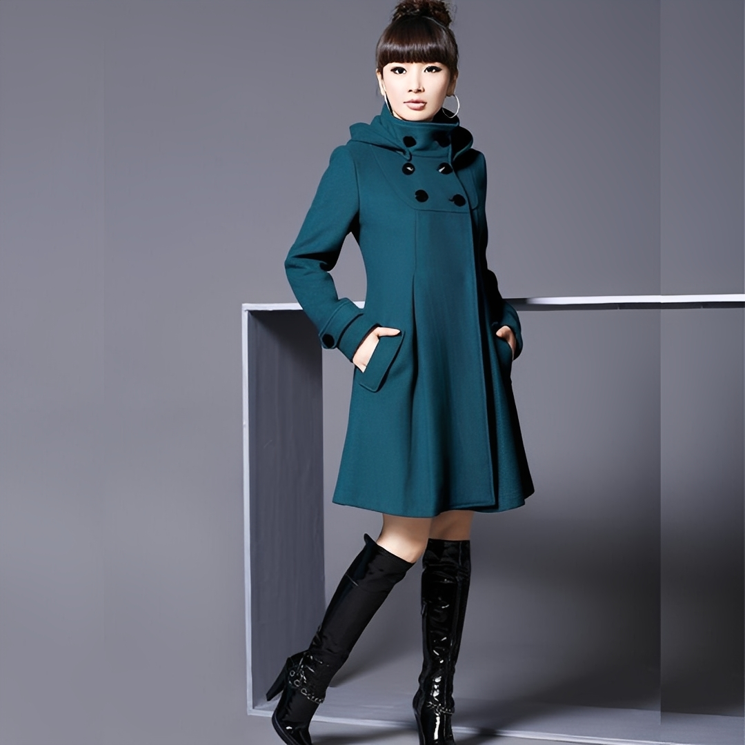 Perrine - Elegante Jacke mit Seitentaschen für Damen